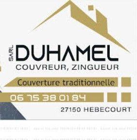 Artisan couvreur gisors DUHAMEL J CARTE DE VISITE - Julien DIHAMEL